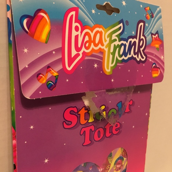 Vintage Two (2) Lisa Frank Sticker Totes - Picture 9 of 14
